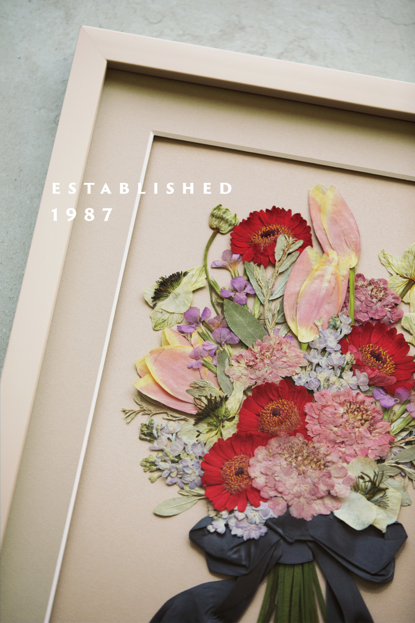 カナックス|お花をのこすアフターブーケ保存加工サービス カナックス|お花をのこすアフターブーケ保存加工サービス