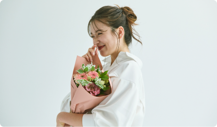お祝いの花束